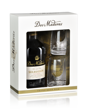 Dos Maderas Seleccion with 2 Glass Gift Set
